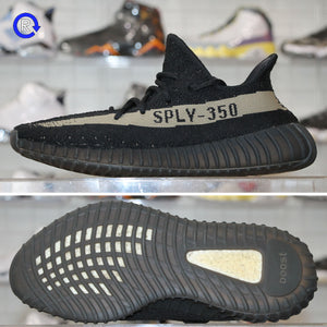 'Core Black/Green' Adidas Yeezy Boost 350 v2 (2016) | Size 9.5 Condition: 8.5/10.