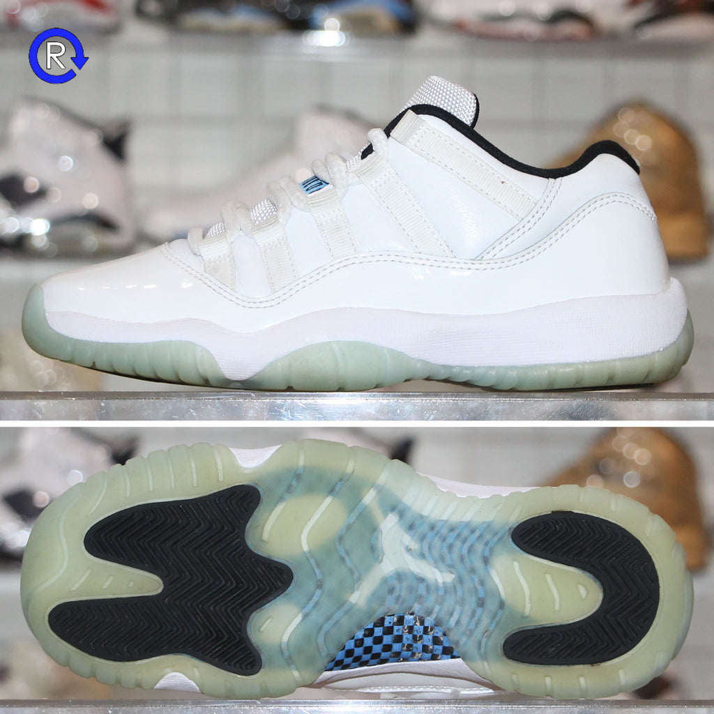 Jordan 11 low cut blue outlet