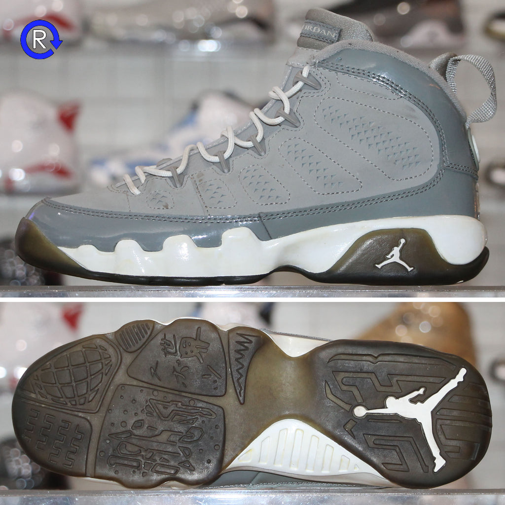 Cool Grey Air Jordan 9 2012 Size 5 Condition 8.5 10. ATL