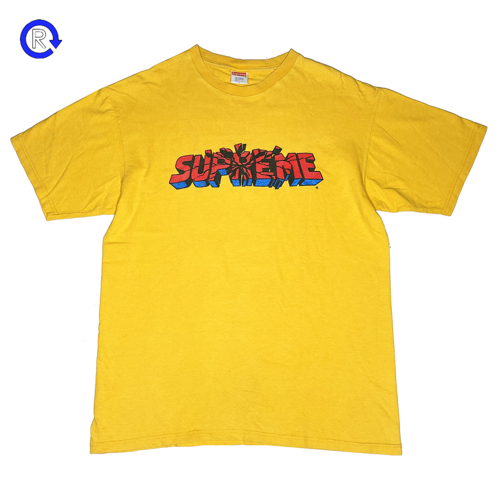 Supreme Gold Hulk Smash Tee