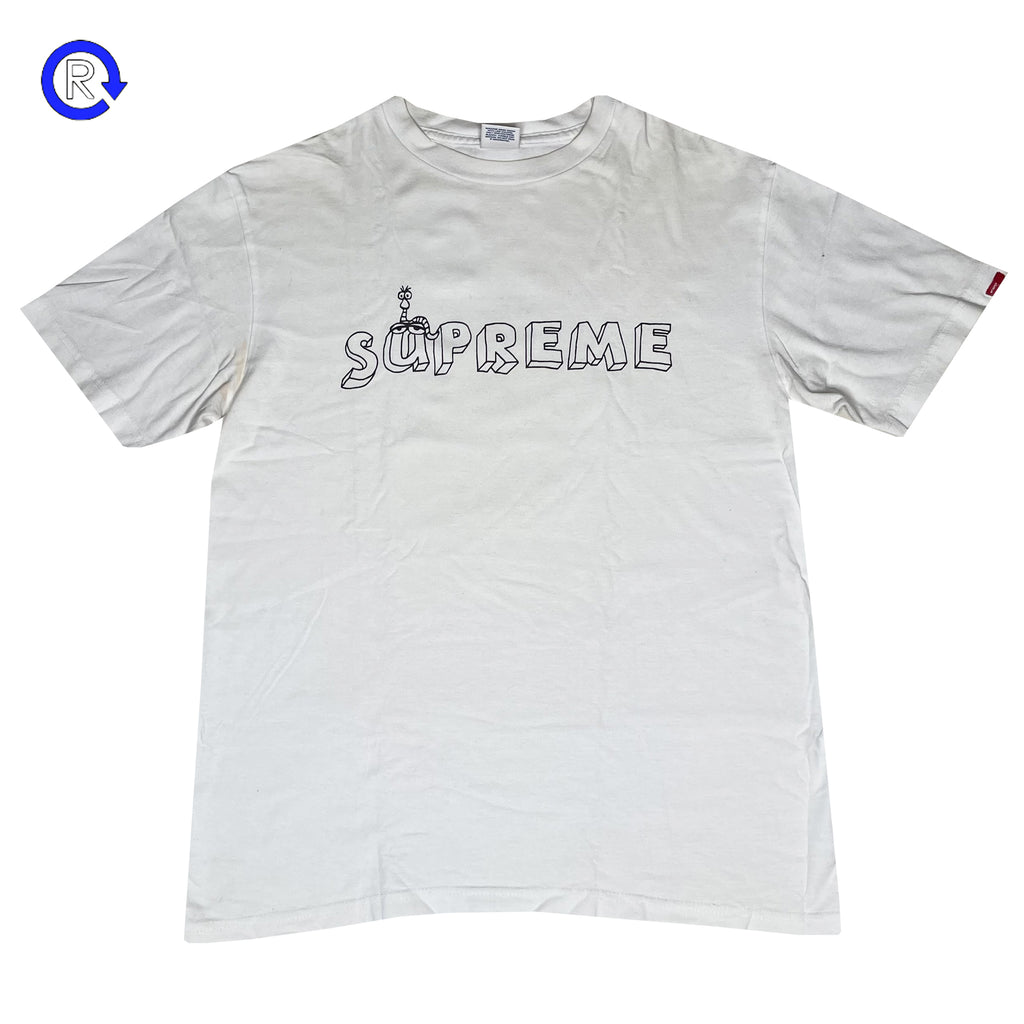 Supreme x WTAPS White Worm Tee (SS07)