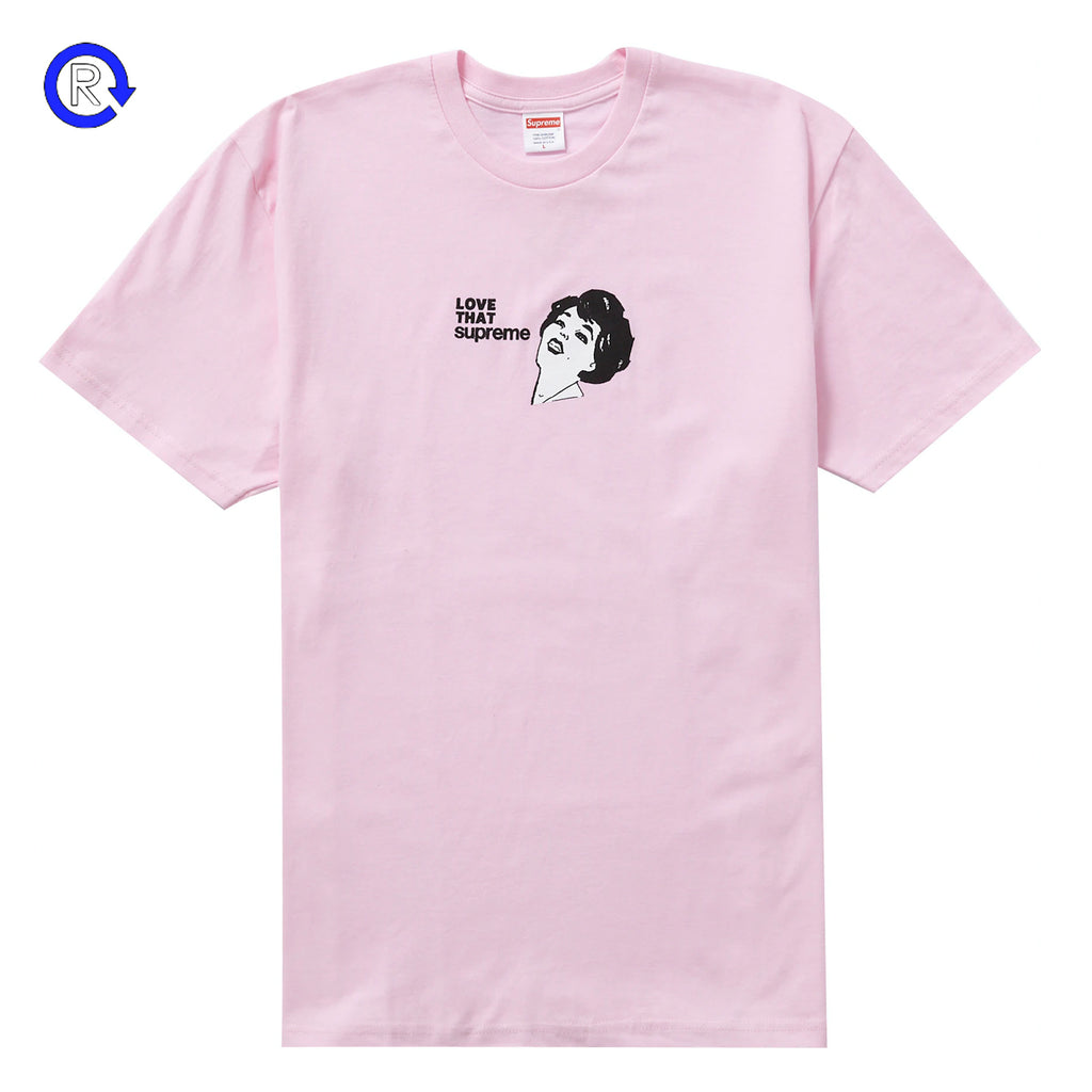 Supreme Light Pink Love That Tee (SS22) (NEW) – Refresh PGH