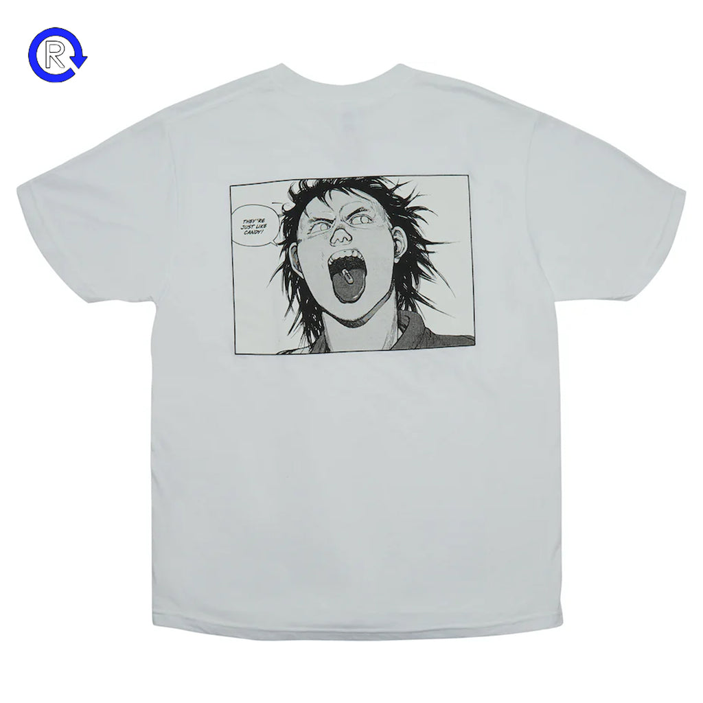 17aw Supreme AKIRA pill tee tシャツ アキラ　L 白トップス