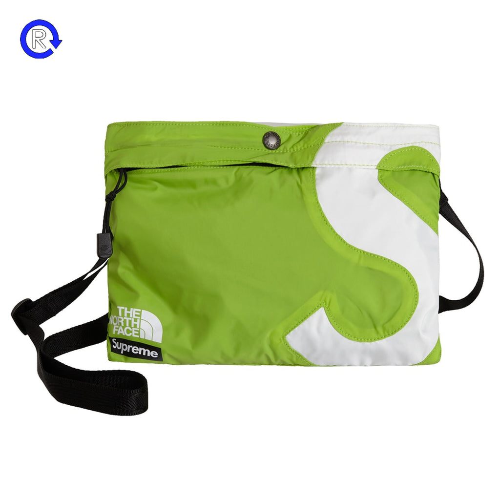 Supreme x The North Face Green S Logo Shoulder Bag FW20 Refresh PGH