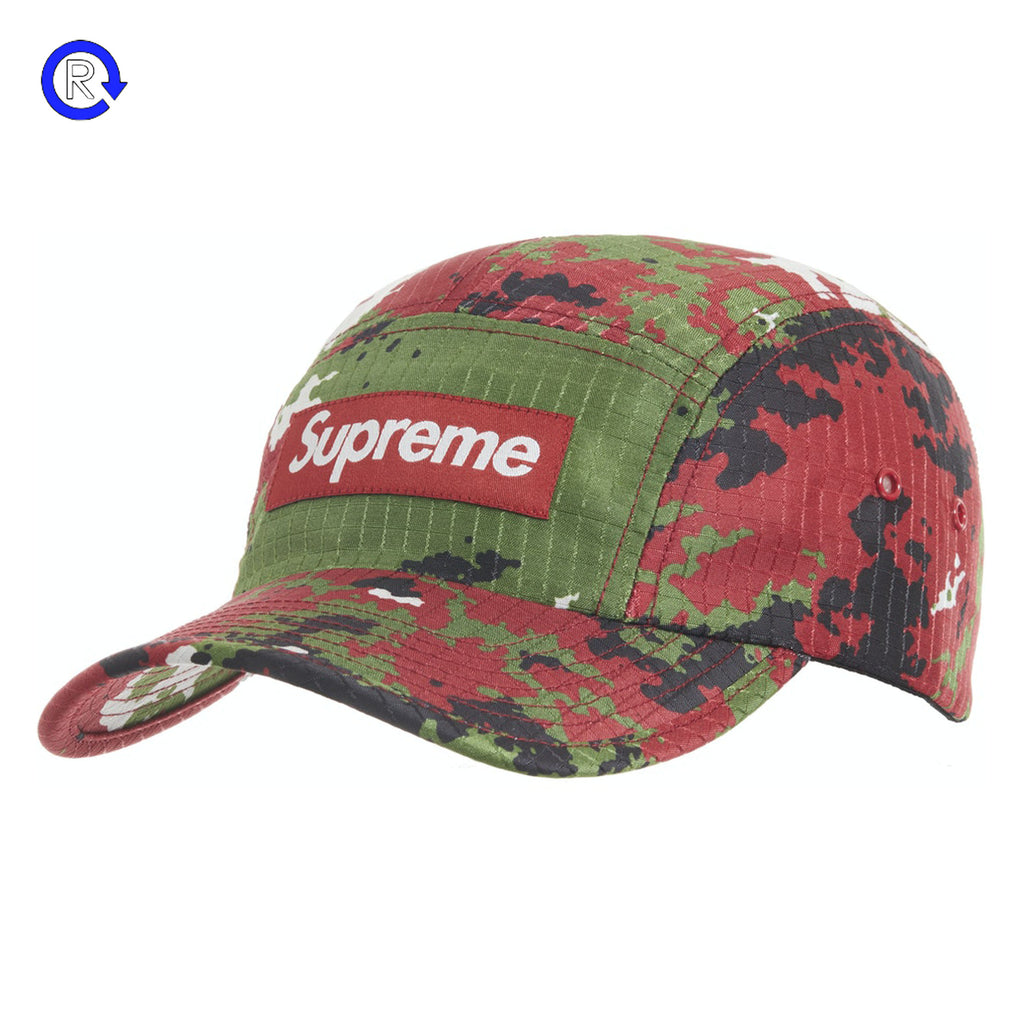 Supreme Red Camo Ripstop Camp Cap (FW21) (ATL) – Refresh PGH