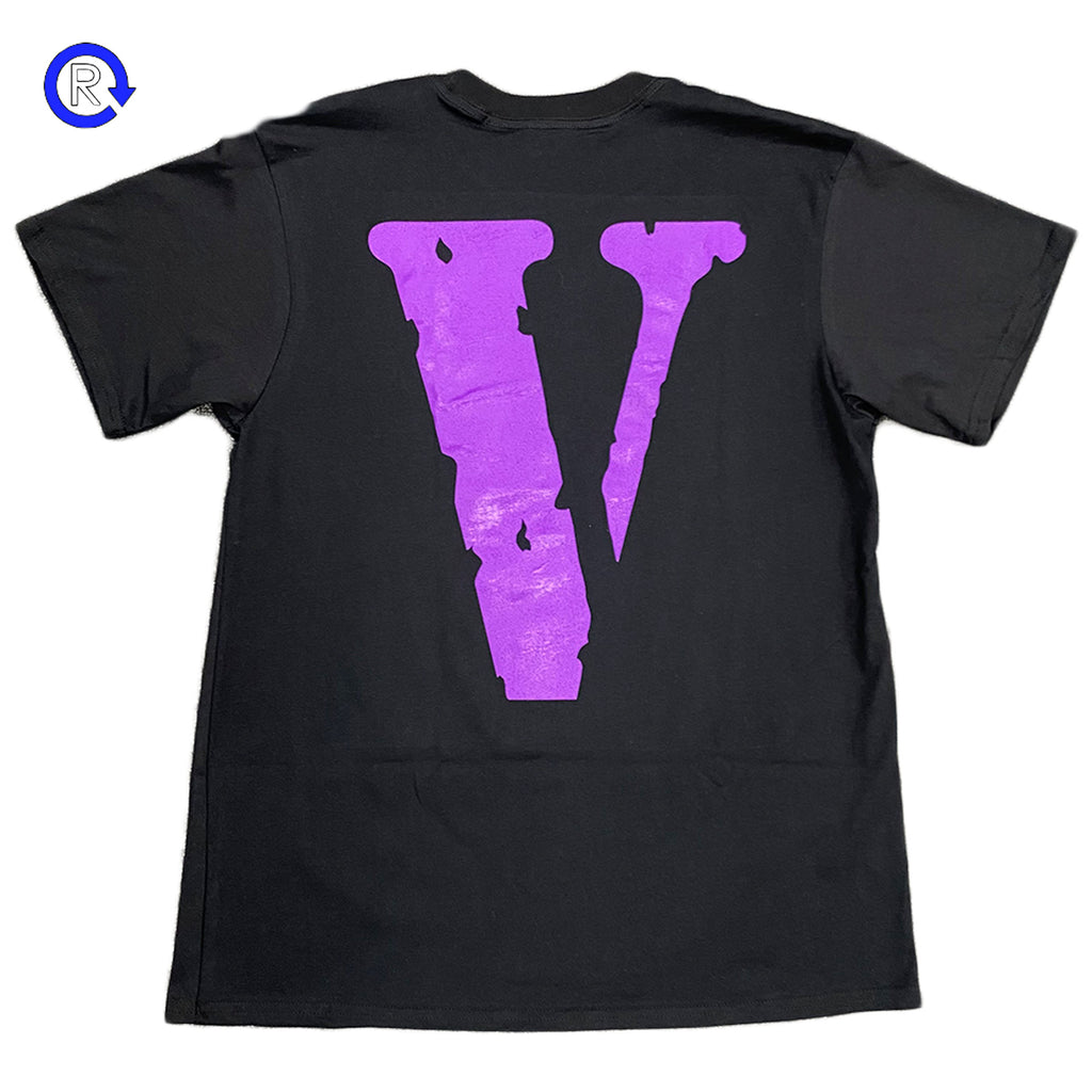 Black vlone hot sale shirt