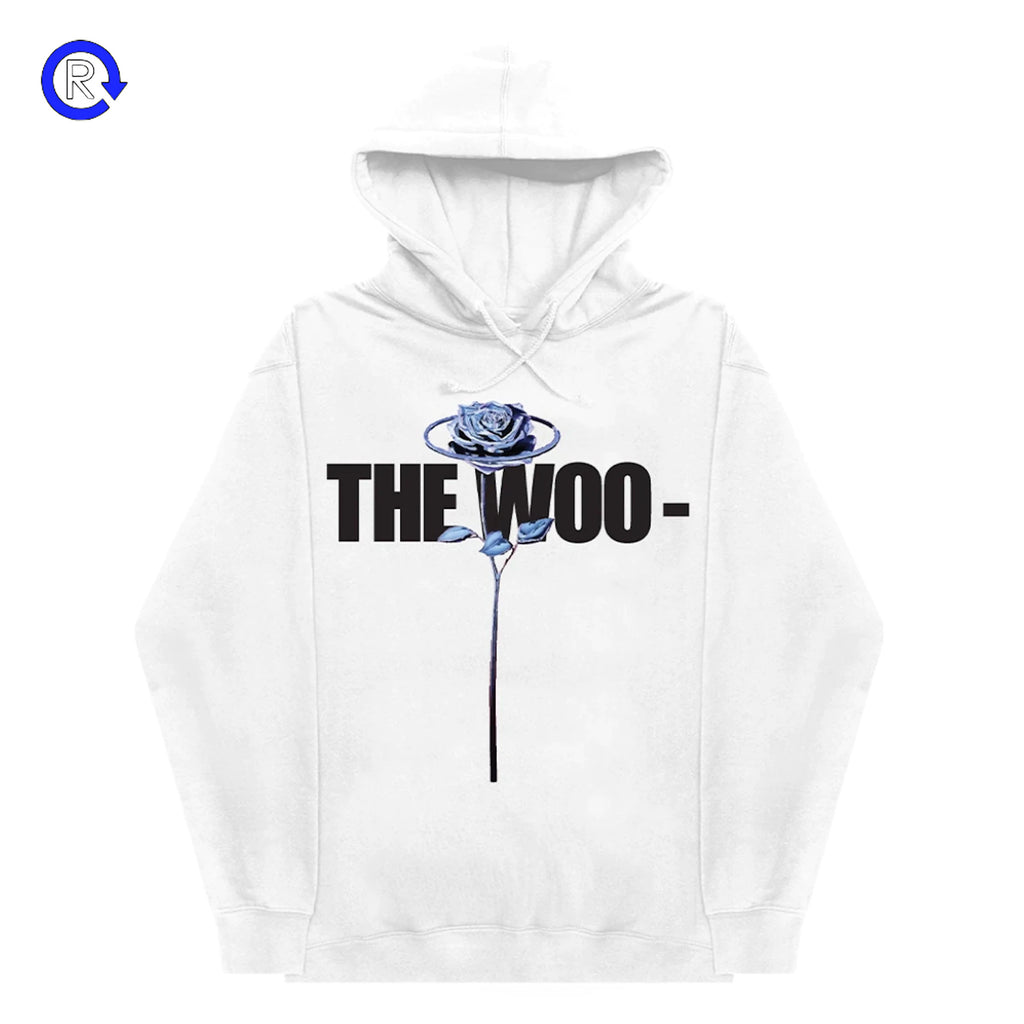 XLWhitePopSmokeWooRoseHoodie- XLWhitePopSmokeWooRoseHoodie-