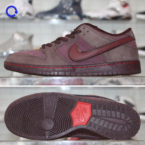 'City of Love Burgundy Crush' Nike SB Dunk Low (2024) | Size 10.5 Condition: 9.5/10.