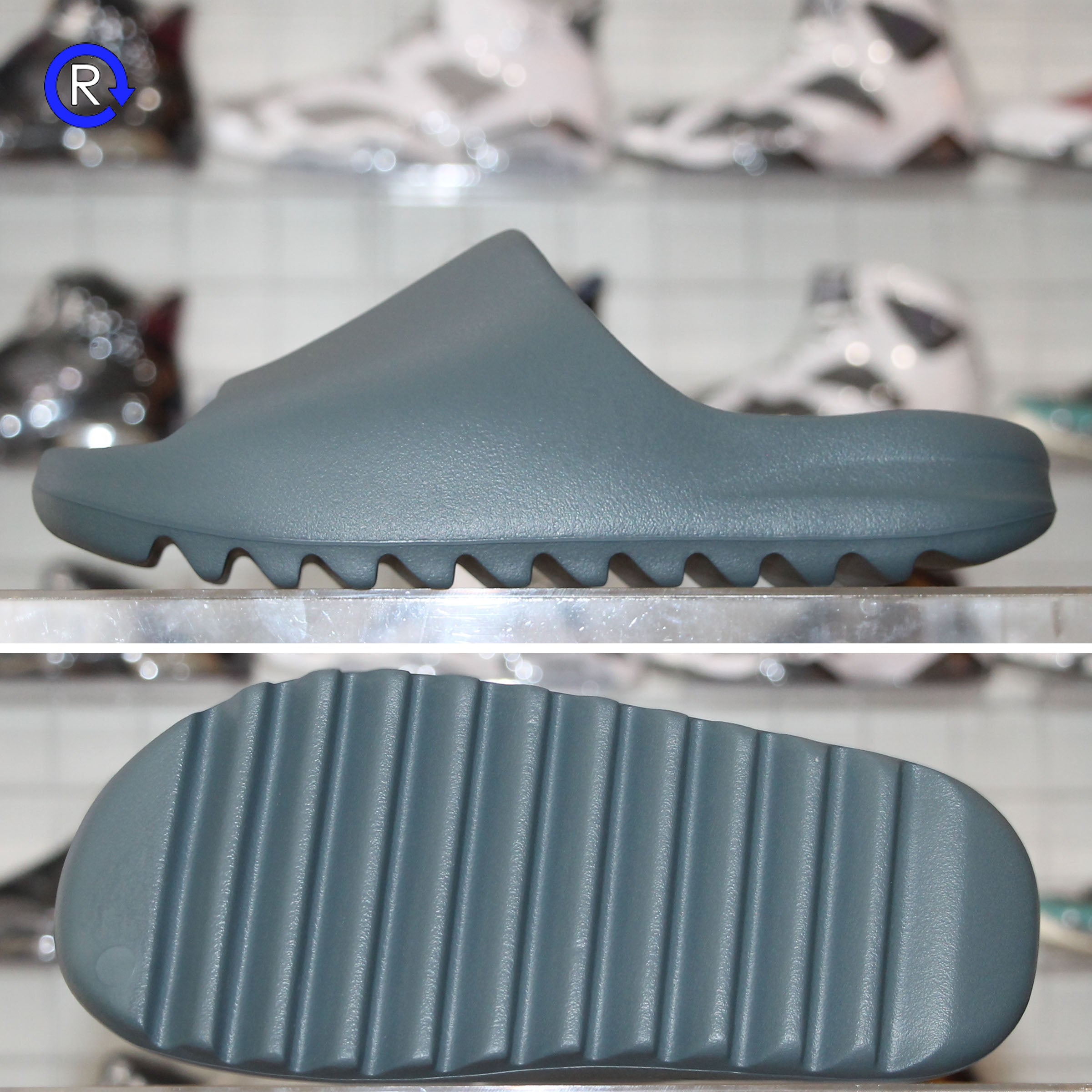 【箱付き】adidas YEEZY Slide Slate Marine adidas YEEZY Slide Slate Marine ID2349 Men's Size | eBay