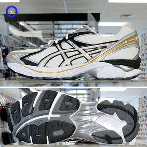 'Cream/Pure Silver Gold' Asics GT-2160 | Size 12 Brand new, deadstock. (ATL)