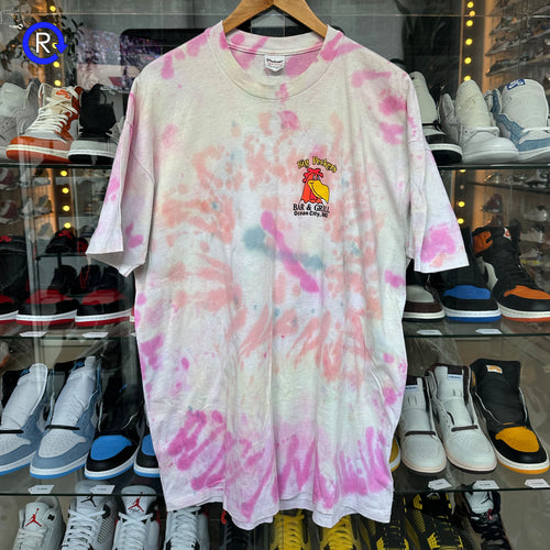 Big Pecker's Pink Tie Dye Ocean City, MD Tee