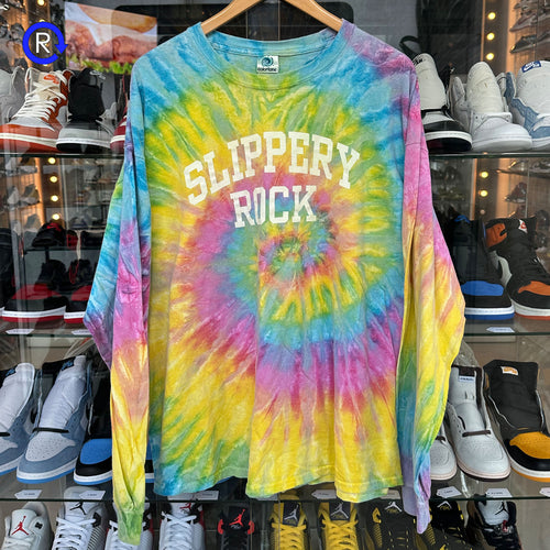 Slippery Rock Tie Dye LS Tee