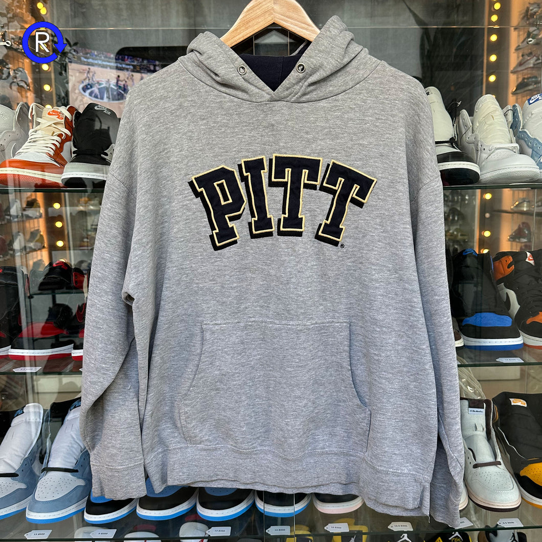 University of Pittsburgh Heather Grey Pitt Hoodie