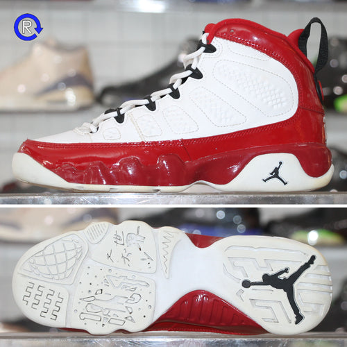 'White/Gym Red' Air Jordan 9 (2019) | Size 5 Condition: 9/10. (PGH)