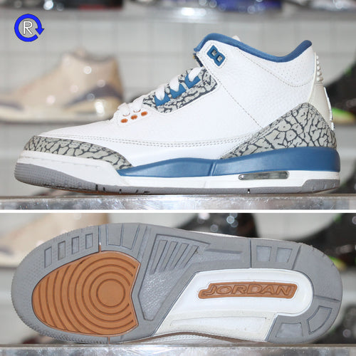 'Wizards' Air Jordan 3 (2023) | Size 5 Condition: 9/10. (PGH)