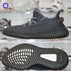 'Black' Adidas Yeezy 350 v2 (Non-Reflective) (2019) | Size 7.5 Condition: 9/10.