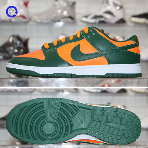 'Miami Hurricanes' Nike Dunk Low (2022) | Size 8 Brand new deadstock.