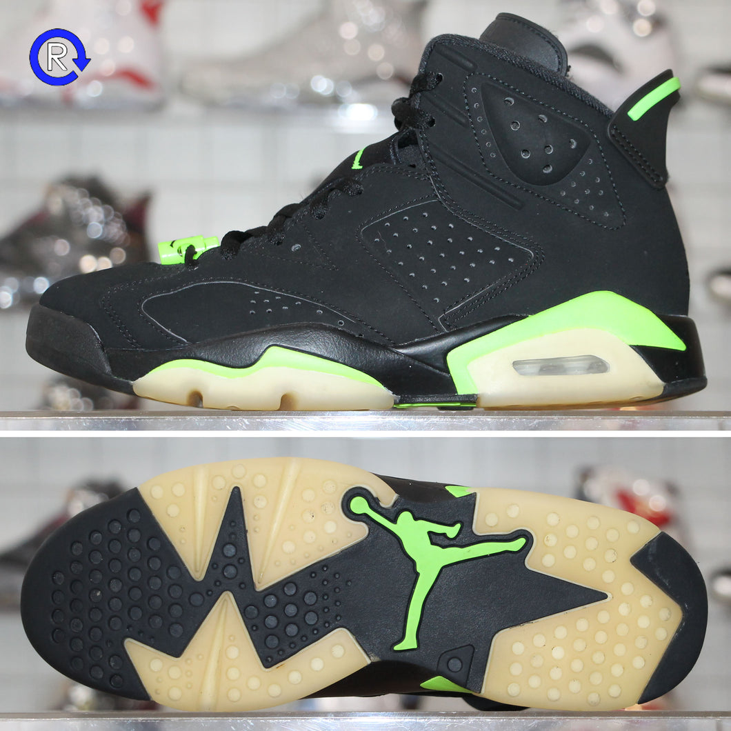 'Electric Green' Air Jordan 6 (2021) | Size 8 Condition: 9/10. (ATL)