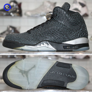 'Black/Silver' Air Jordan 3Lab5 (2014) | Size 9 Condition: 9.5/10. (ATL)