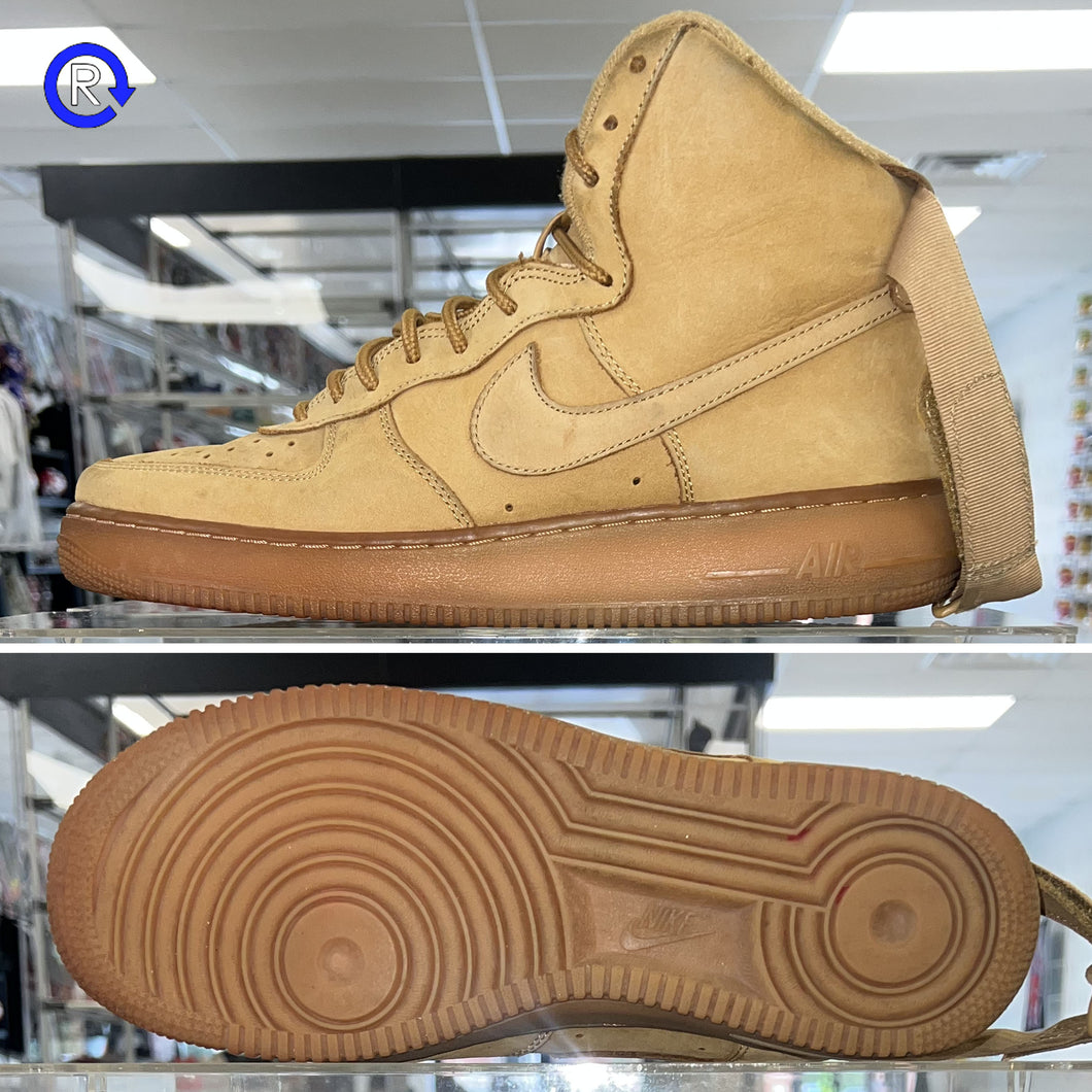 'Wheat' Nike Air Force High (2015) | Size 9 Condition: 8.5/10. (ATL)