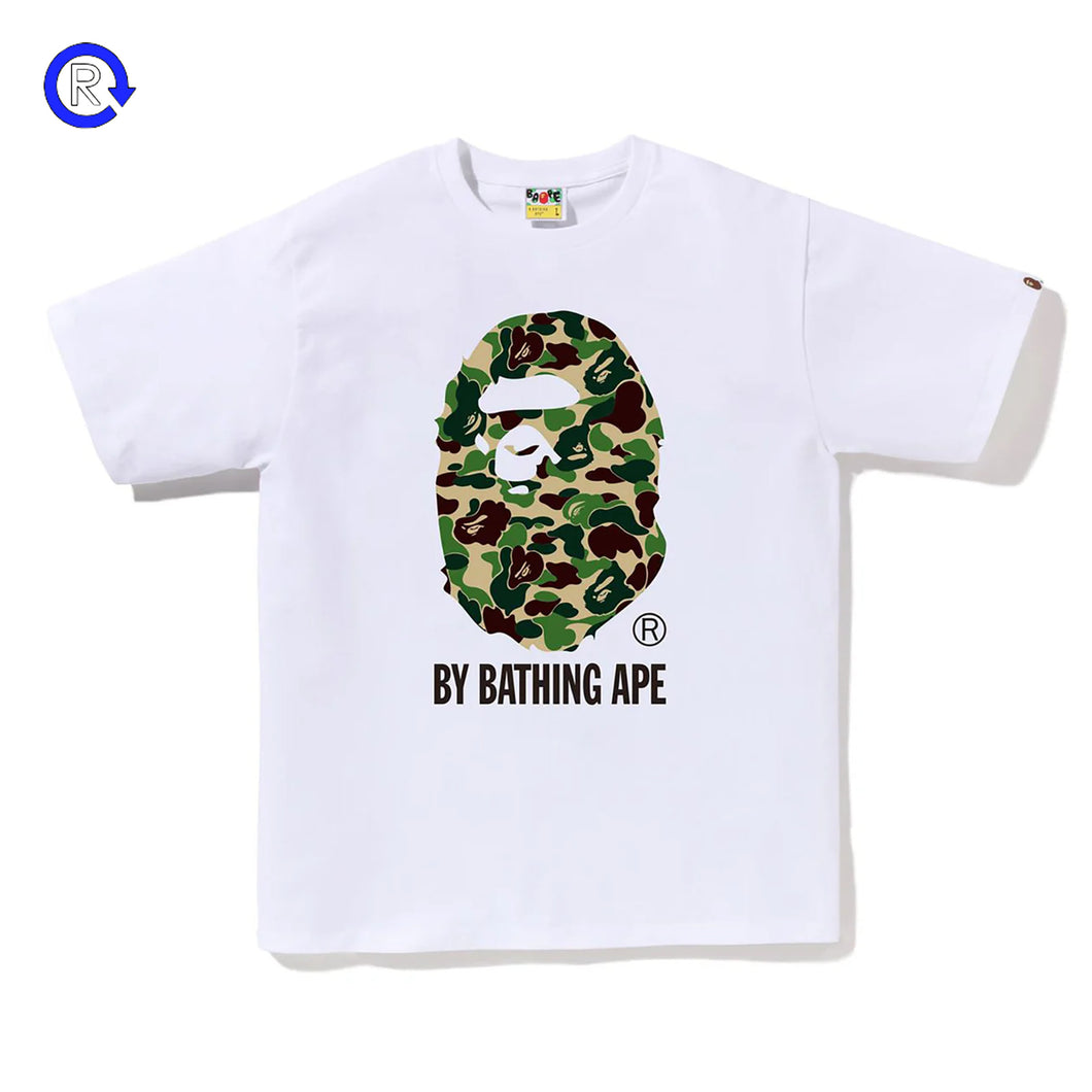 Bape White ABC Camo By Bathing Ape Tee