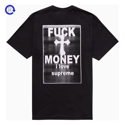 Supreme Black Fuck Money Tee (NEW)