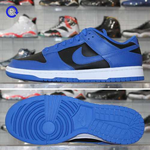 'Black/Hyper Cobalt' Nike Dunk Low (2021) | Size 6 Brand new deadstock. (ATL)