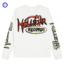 Hellstar Studios White Records LS Tee