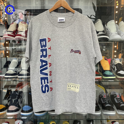 Atlanta Braves Heather Grey Tee