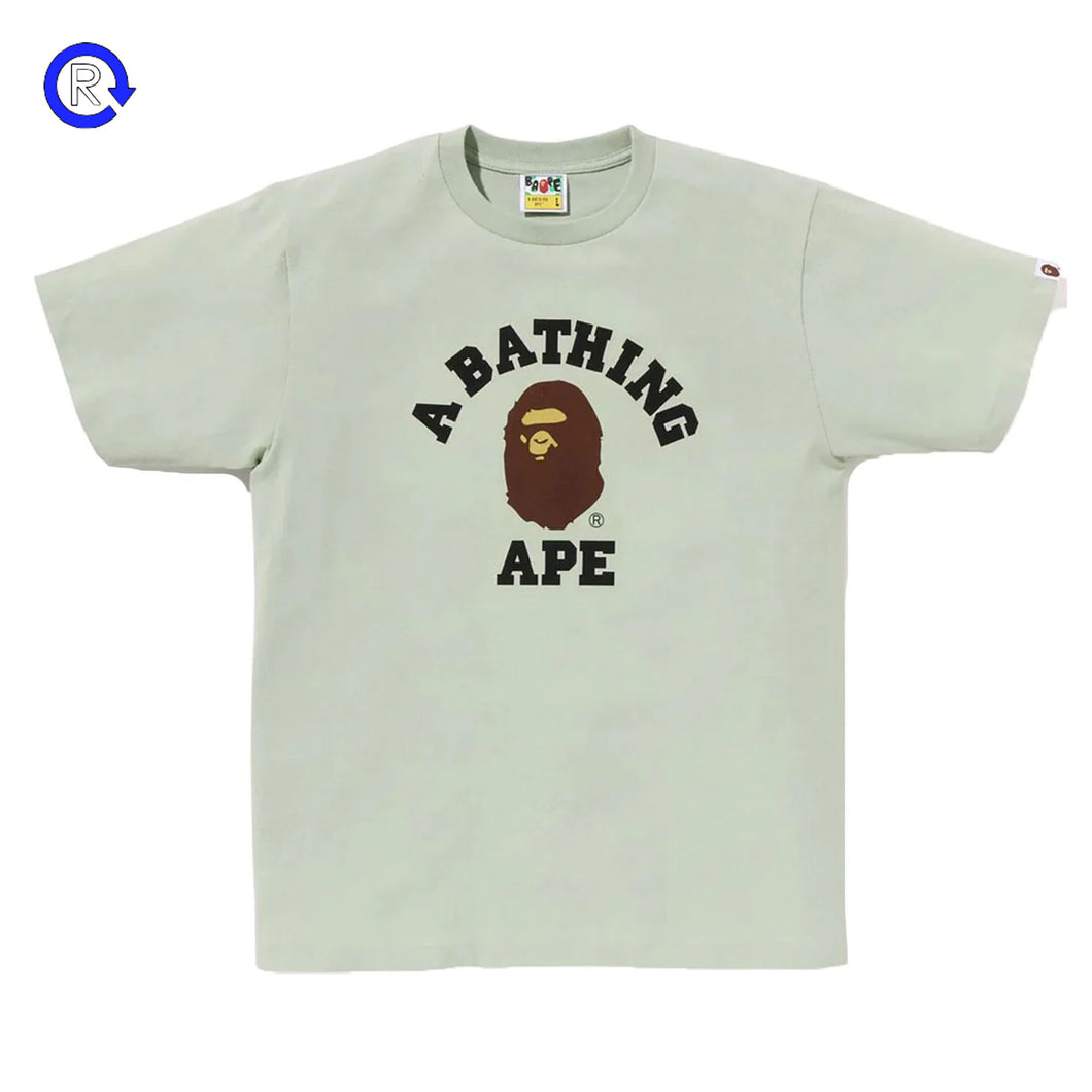 Bape Seafoam College Tee