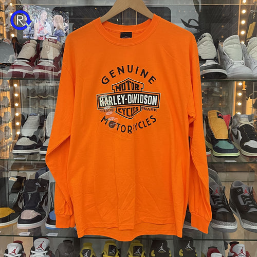 Harley-Davidson Orange Niagara Falls LS Tee