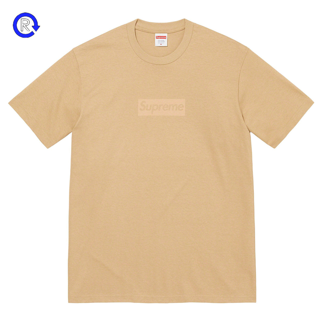 Supreme Khaki Tonal Box Logo Tee (SS23)