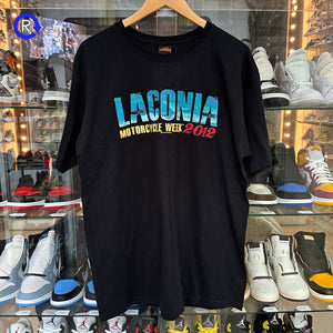 Laconia Black 2012 Motorcycle Week Tee