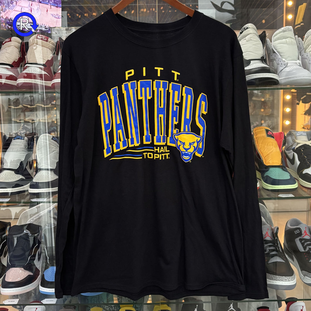 Hail To Pitt Panthers Black LS Tee