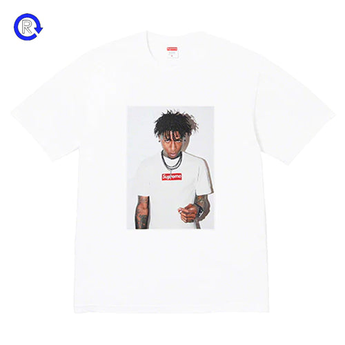 Supreme White NBA Youngboy Tee (FW23) (NEW)