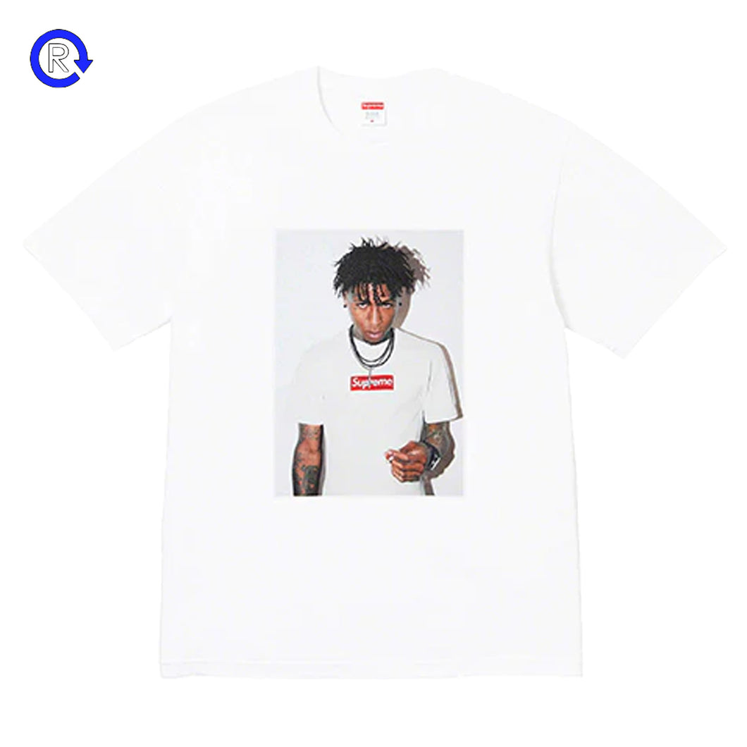 Supreme White NBA Youngboy Tee (FW23) (NEW)