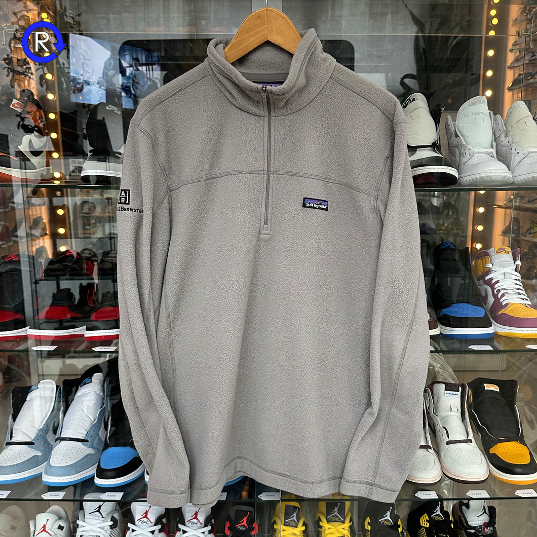 Patagonia Grey Fleece Quarter Zip