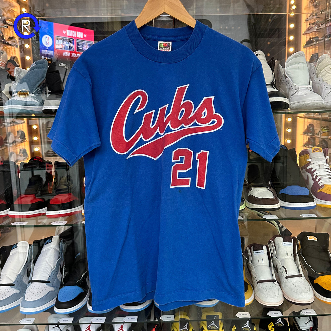 MLB Chicago Cubs Blue Sammy Sosa Tee