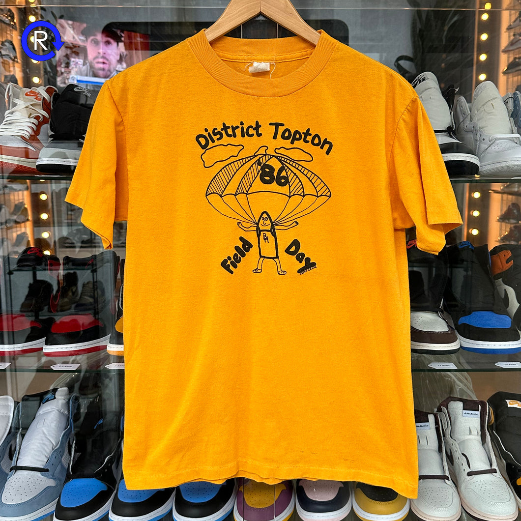 District Topton Gold 1986 Field Day Tee