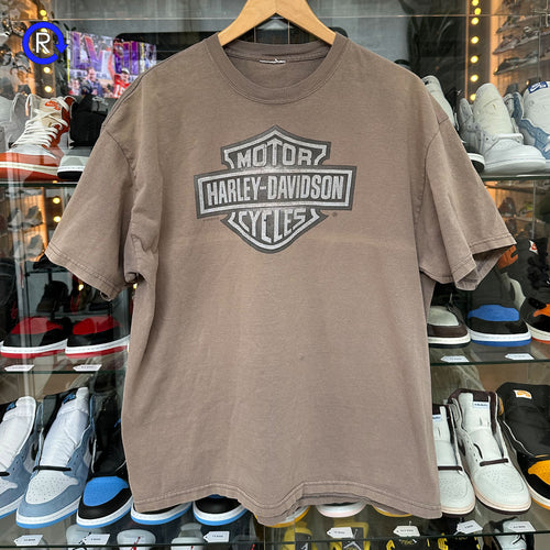 Harley-Davidson Light Charcoal Skull Charlotte, NC Tee