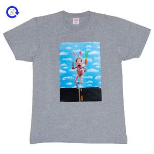 Supreme Heather Grey Runner Tee (NEW)