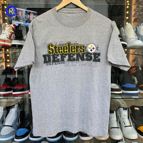 Pittsburgh Steelers Heather Grey Defense Tee