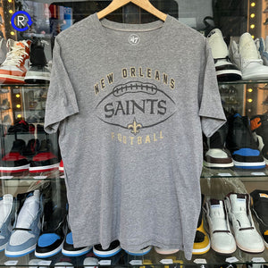 New Orleans Saints Heather Grey Tee