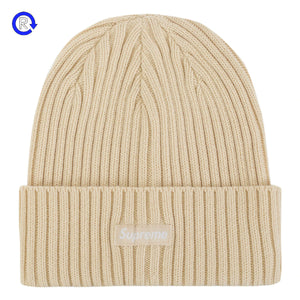 Supreme Light Tan Overdyed Beanie (FW24)