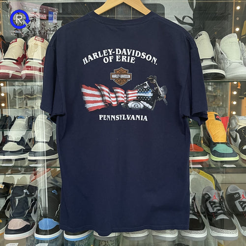 Harley-Davidson Navy Blue Erie Tee