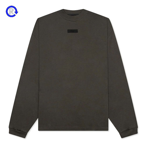 Fear of God Essentials Ink Rubber Logo LS Tee (NEW)