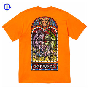 Supreme Orange Worship Tee (FW23)
