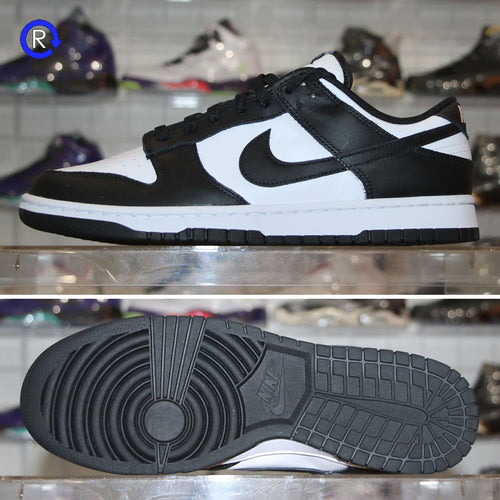 'White/Black' Nike Dunk Low (2021) | Size 9 Brand new, deadstock. (ATL)