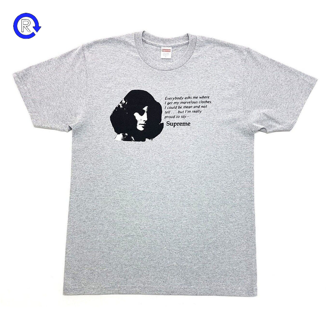Supreme Grey Mean Tee