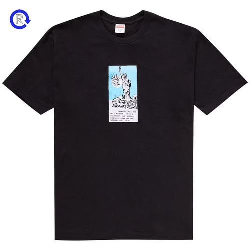 Supreme Black Liberty Tee (NEW)